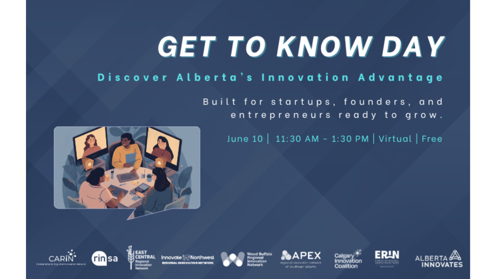 Get to Know Day: Connecting Alberta's Entrepreneurs to Resources & Growth Opportunities