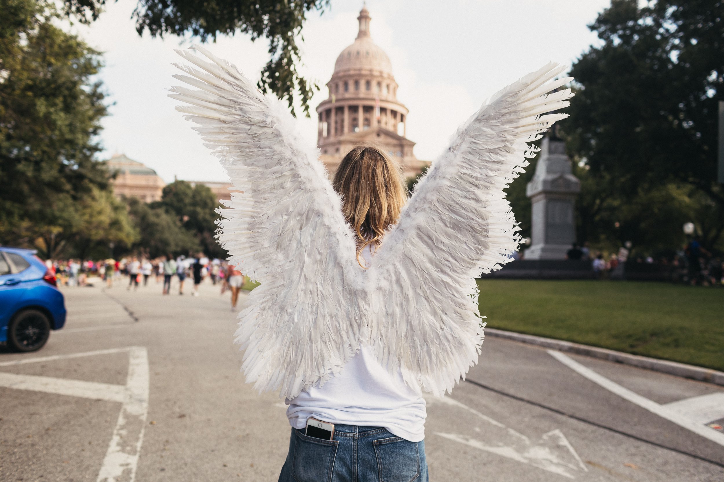 Vogue - In Austin, a Rally to Protect Abortion Rights Was a Family Affair
