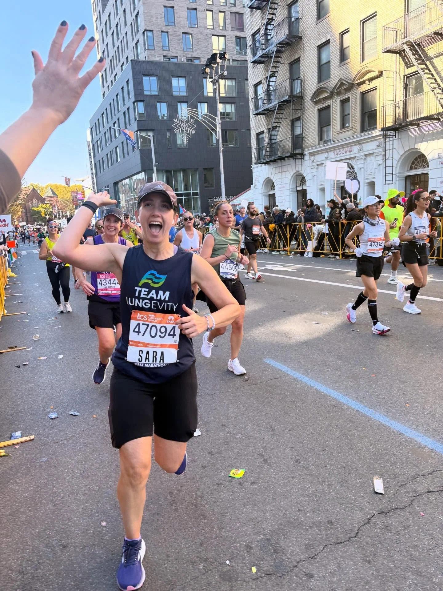 Thank you to everyone who donated to my Lungevity fundraiser - I exceeded my goal and the organization raised the most money ever for the NYC Marathon this year - almost $250,000 for lung cancer research. This year was also the largest marathon ever 
