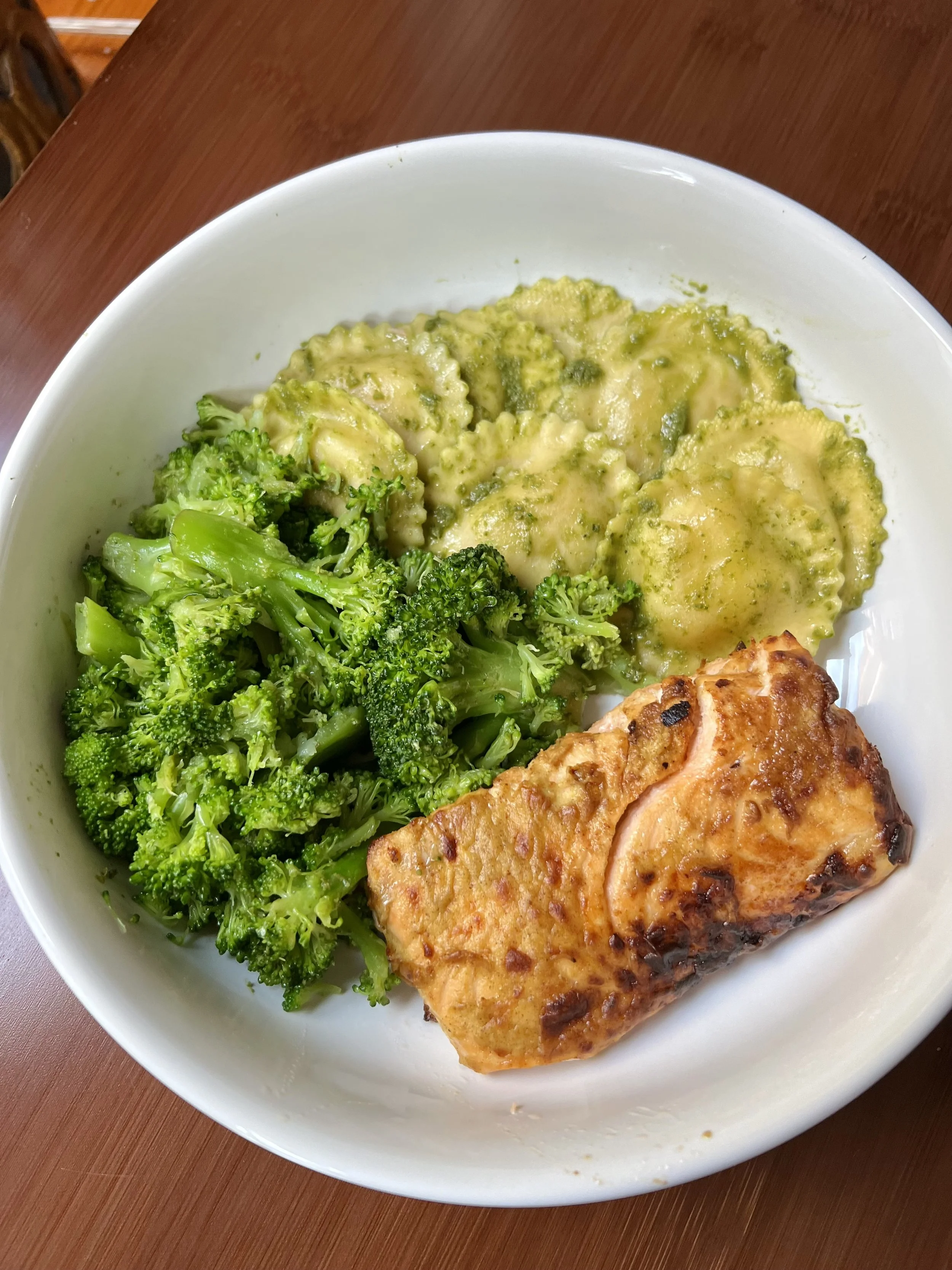 Garlic Mustard Aioli Salmon