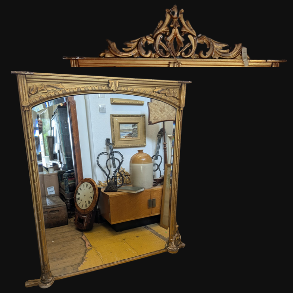 Large Early Victorian Mirror
