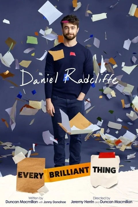  EVERY BRILLIANT THING 
 
Co-Producer  
  February 21, 2026  