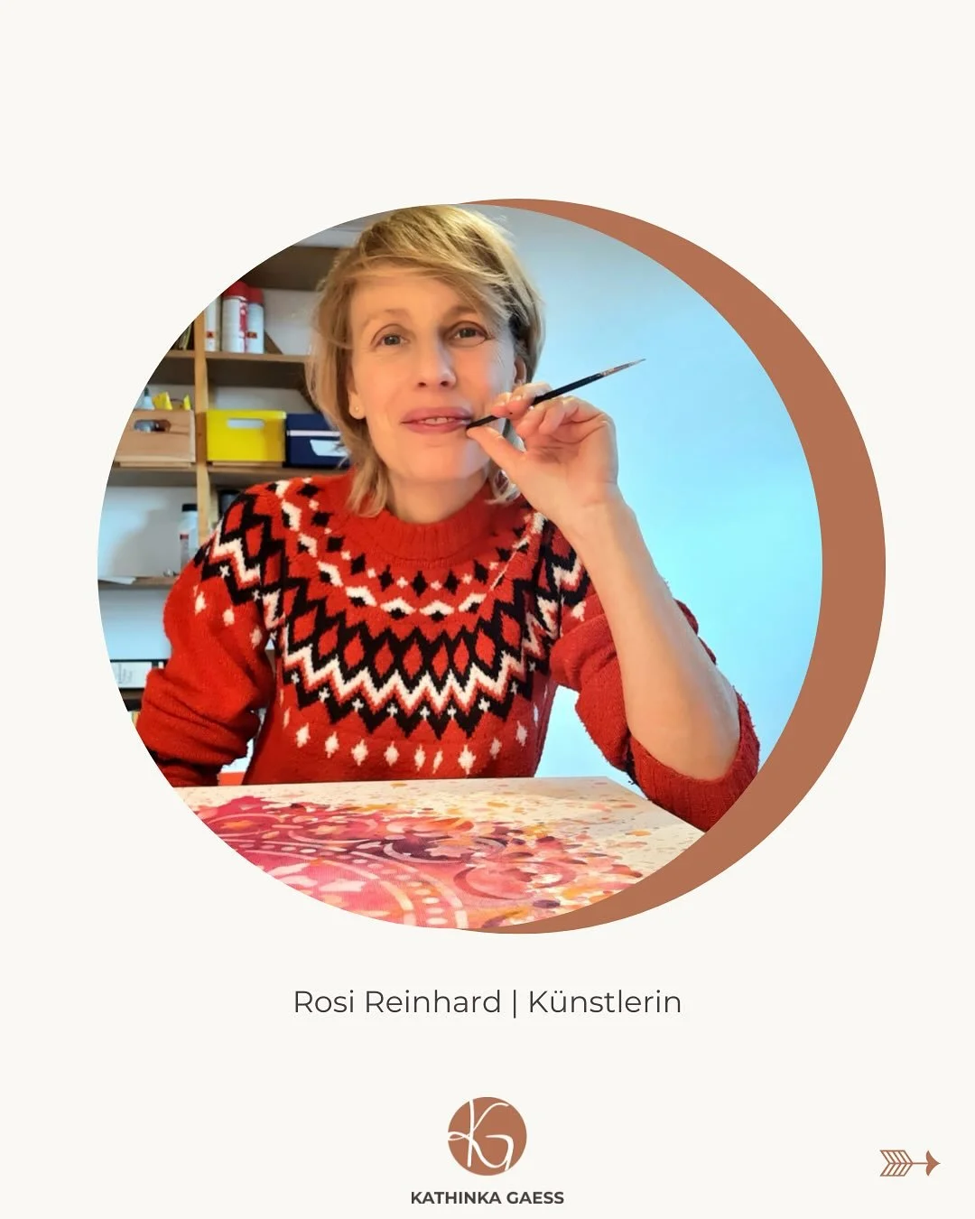 Die liebe @rosi.reinhard ist bereits 2,5 Jahre ihren Weg mit mir gegangen. 

Sie kam ins Coaching und wusste, sie m&ouml;chte selbstst&auml;ndig werden mit ihrer Kunst. Aber wie genau, was v&ouml;llig unklar. Und heute hat sie genau ihr Ding gefunden
