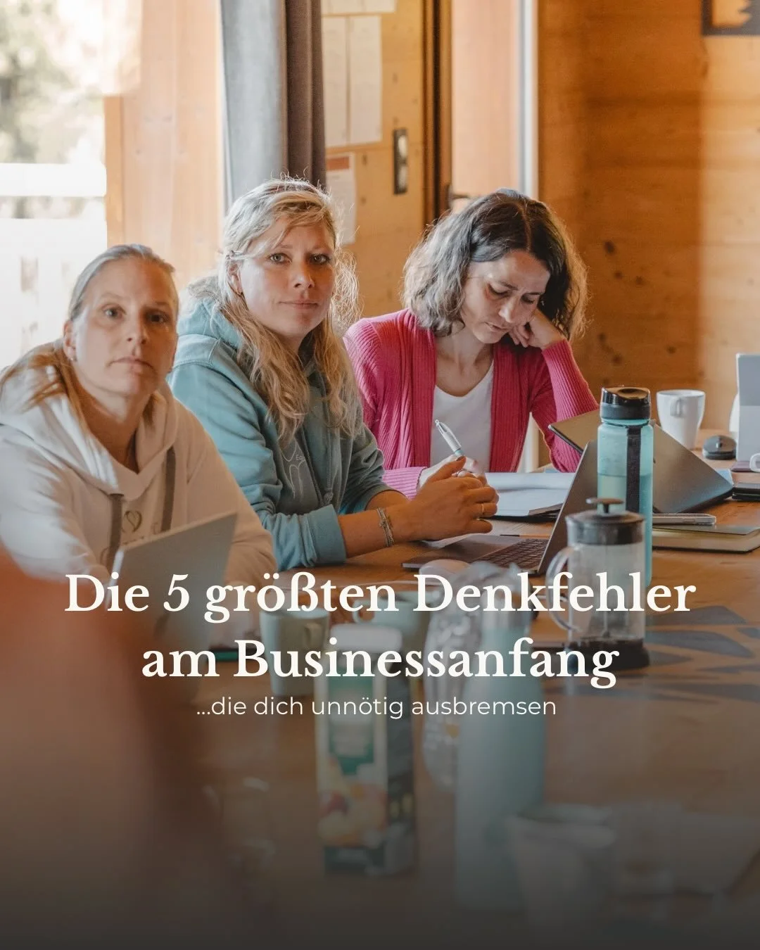 💡 Die gr&ouml;&szlig;ten Denkfehler am Businessanfang &ndash; viele habe ich selbst erlebt 😅, manche bewusst vermieden

&bdquo;Ach, ich brauche erst alles Wissen&hellip;&ldquo;
&bdquo;Ach, ich muss alles alleine schaffen&hellip;&ldquo;
&bdquo;Ach, 