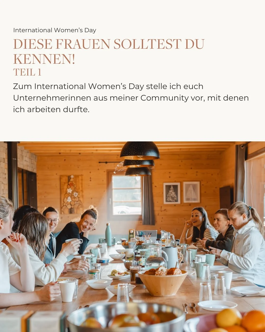 Oft leise, neben Familie, Job oder anderen Verpflichtungen.
Und irgendwann wird daraus ein Business.

Zum International Women&rsquo;s Day m&ouml;chte ich heute einige Unternehmerinnen sichtbar machen, mit denen ich arbeiten durfte.

Frauen, die Mensc