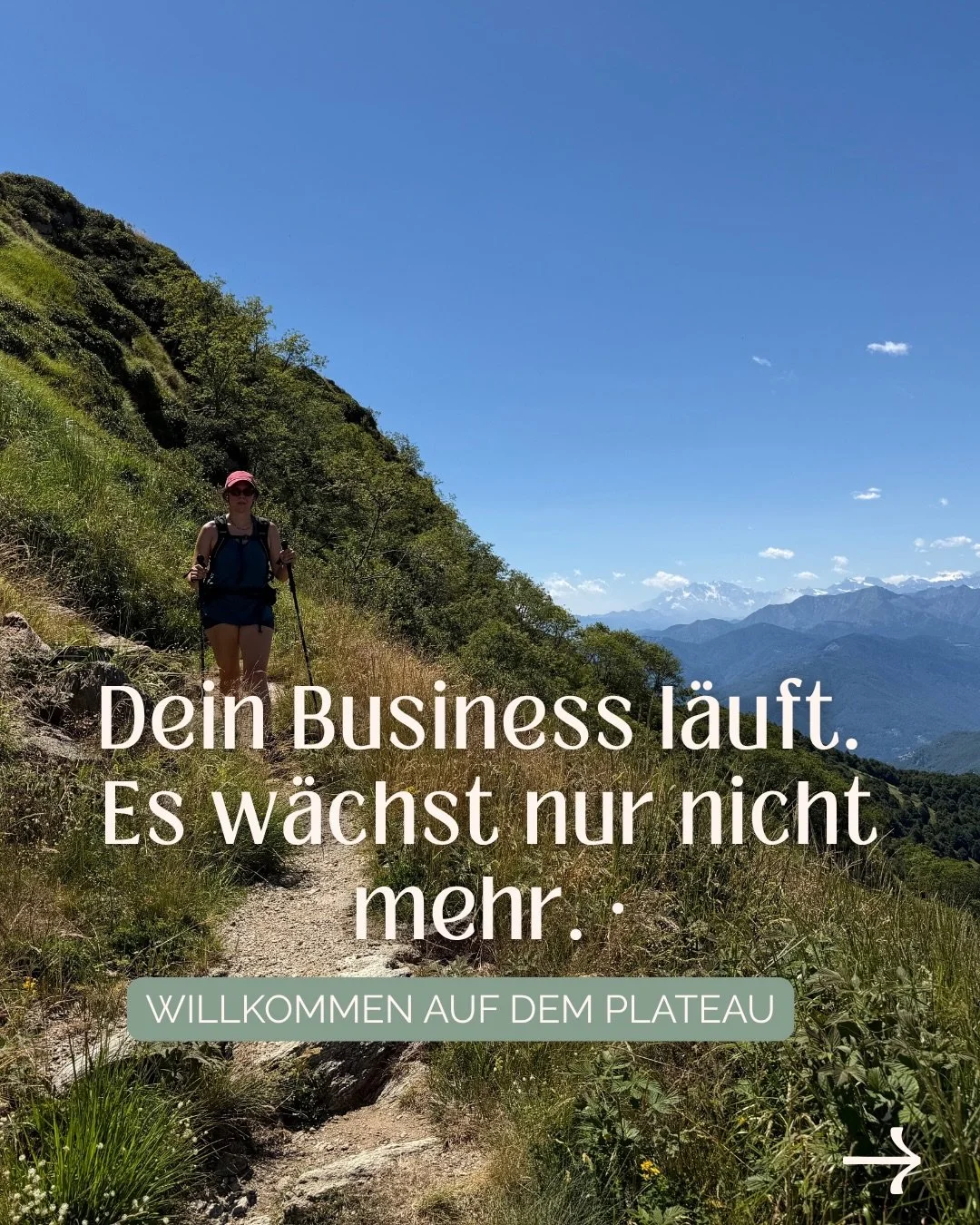 Das Plateau ist kein Zeichen, dass du am Ende bist.
Es ist das Zeichen, dass die Struktur, die dich bis hierher gebracht hat, ihre Arbeit getan hat.

Das klingt banal, ver&auml;ndert aber alles. Denn solange du glaubst, das Problem liegt an dir, vers