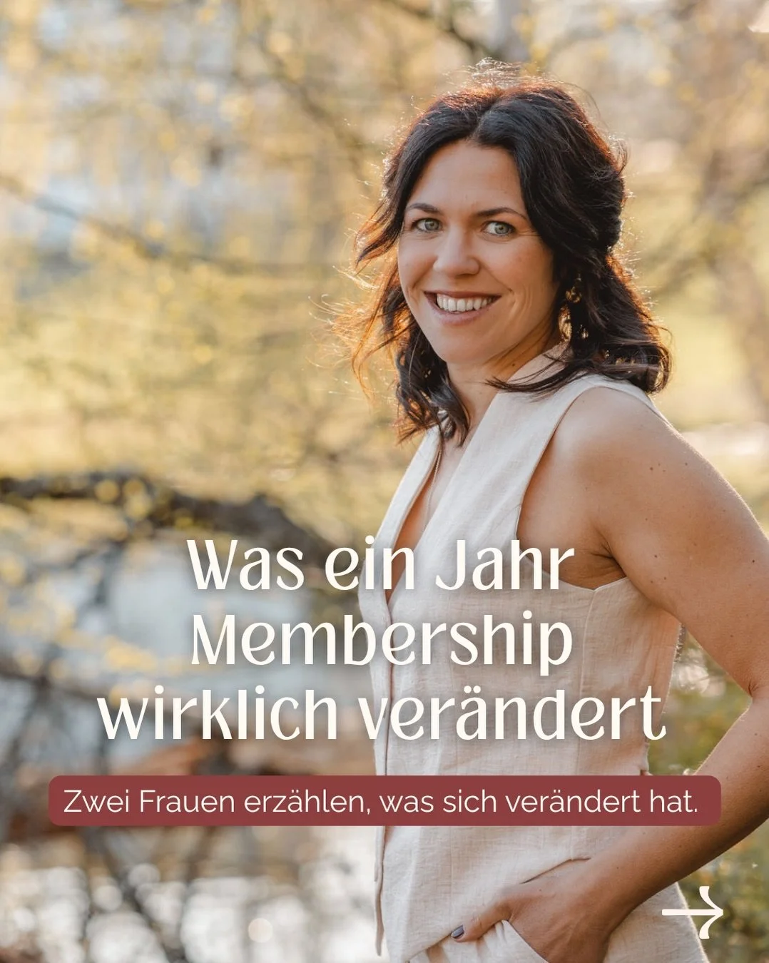 Ich habe diese Woche mit zwei Frauen gesprochen, deren Jahr in der Membership zu Ende geht, und sie gefragt, was ihnen wirklich etwas gebracht hat und was nicht.

Hier sind 2 Dinge, die ich spannend fand: 
Das erste: Keine von beiden hat zuerst &uuml