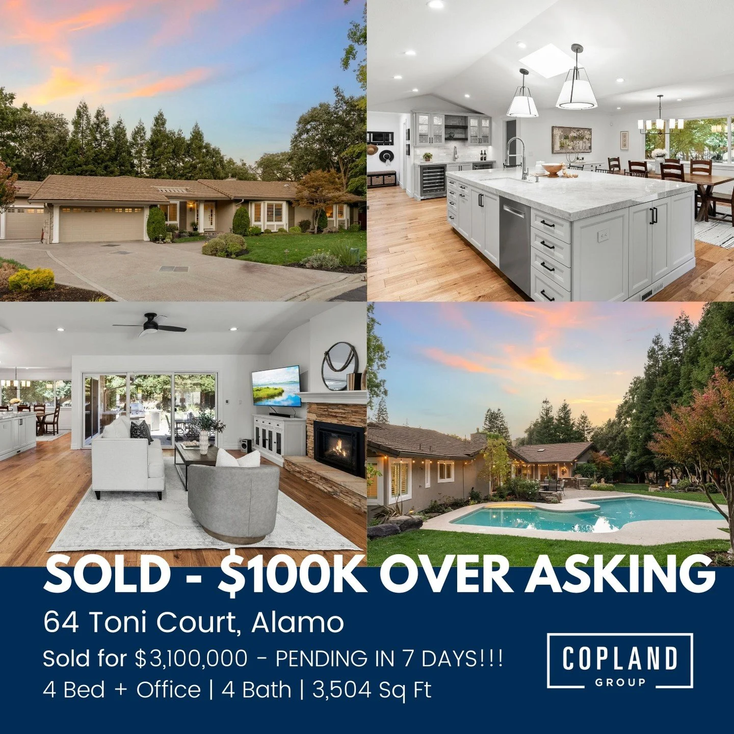 🤩🎉💥 SOLD - 64 Toni Court in Alamo 🤩🎉💥

We are thrilled for our incredible clients who recently closed on their home in White Gate - we couldn't be more excited for your new chapter! 

These clients gave us the keys and let us steer. We were abl