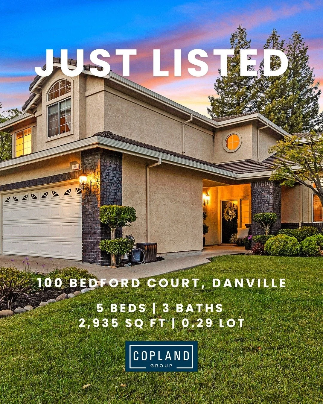 JUST LISTED 🤩

100 Bedford Circle, Danville 🏡

Listed at $2,099,000

Welcome to this beautifully updated home nestled on a quiet cul-de-sac in the gated Bettencourt Ranch community. With a thoughtful floor plan, deluxe finishes, hardwood floors and