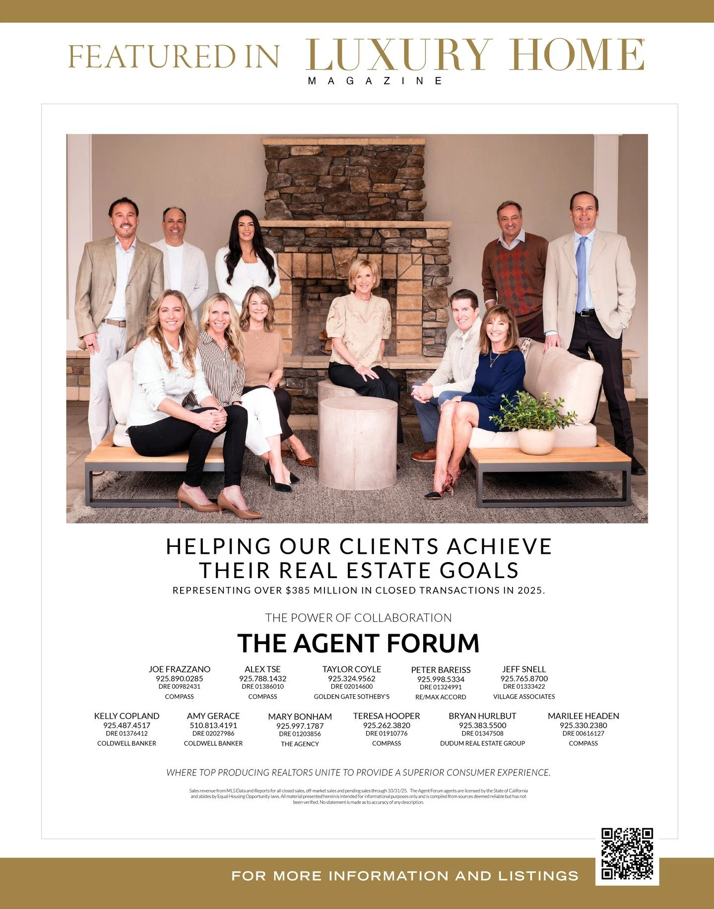 Grateful to be part of such an incredible marketing and networking group - The Agent Forum. Surrounding myself with agents who are true experts in their field not only elevates my business but also ultimately benefits my clients. 

There&rsquo;s some