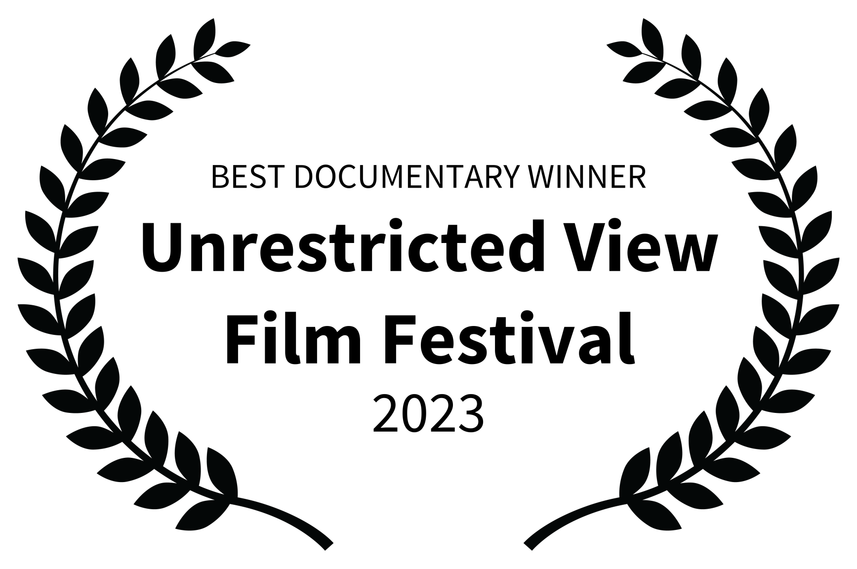 BEST DOCUMENTARY WINNER - Unrestricted View Film Festival - 2023.png