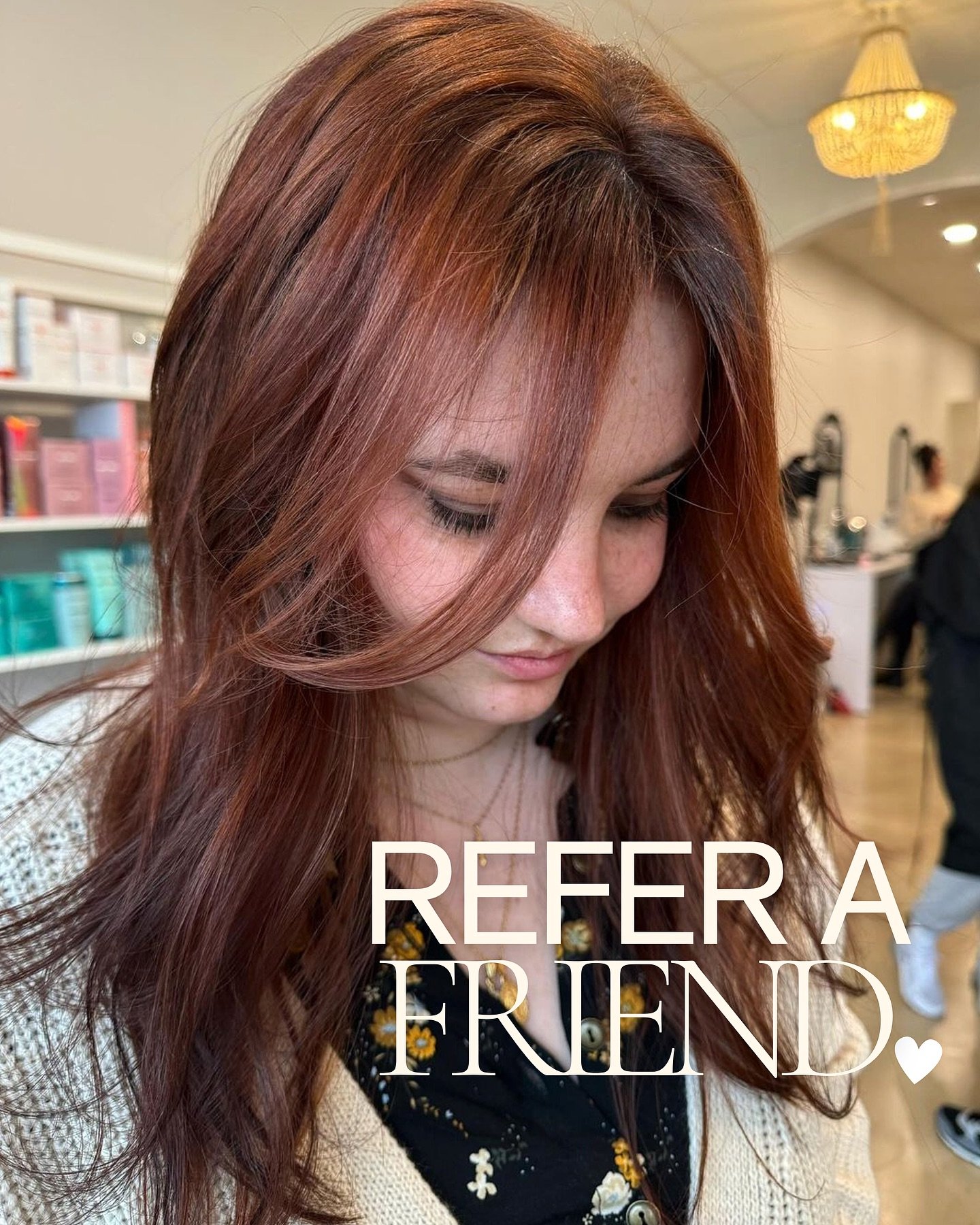 Did you know that if you bring in a referral you&rsquo;ll get a $20 gift card in your mailbox? (Who doesn&rsquo;t love surprise mail?!)

Hair by Alyssa

Make sure your address is updated on Meevo or check in with our front desk team to make sure we h