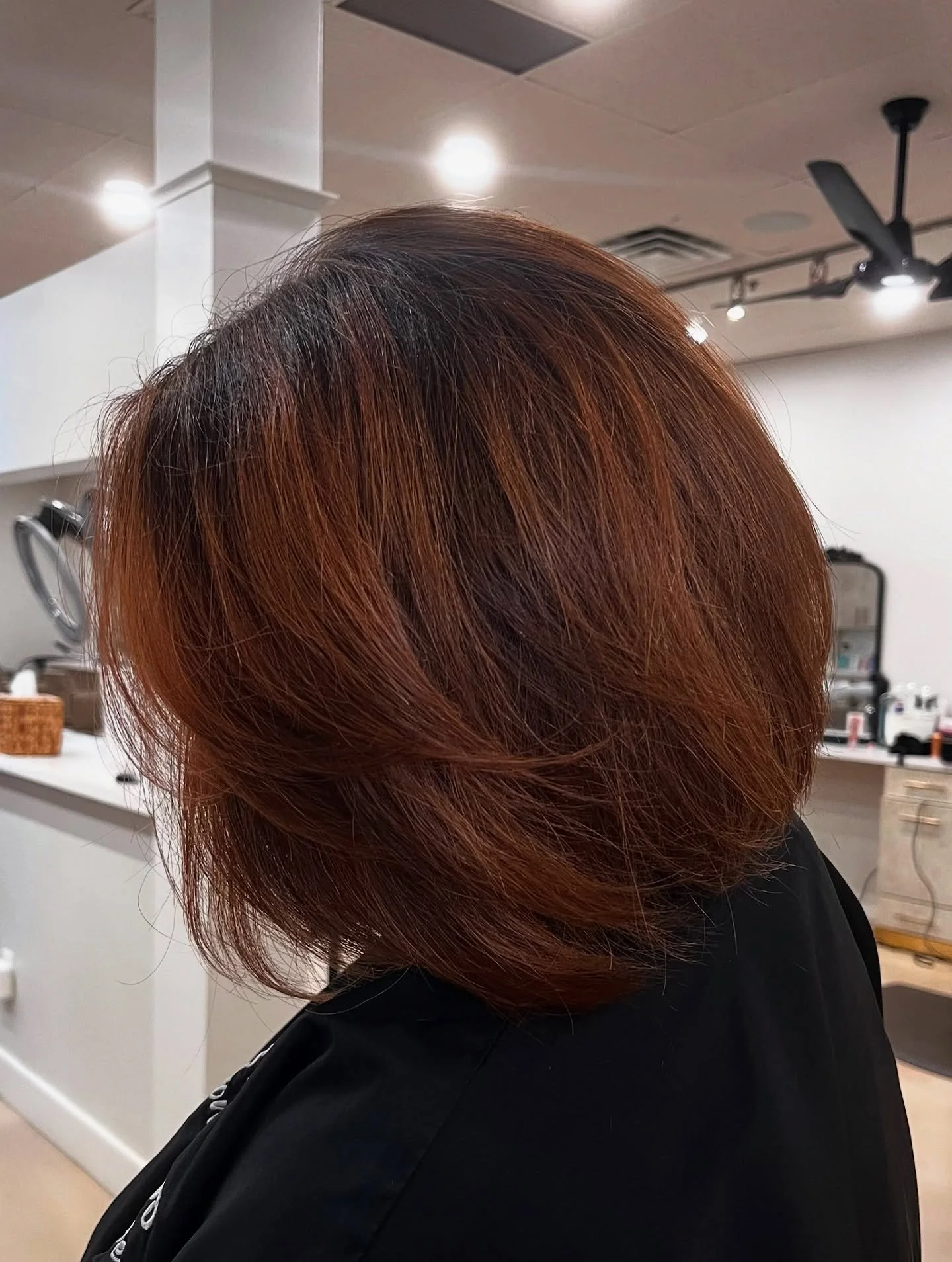 Doesn&rsquo;t this color just scream fall?! It makes us crave some warm apple cider 🍎🍂

Copper hair color by Madison @maddbeautiez 

Save $5 on our already bundled Redken Beauty Boxes! This month only.