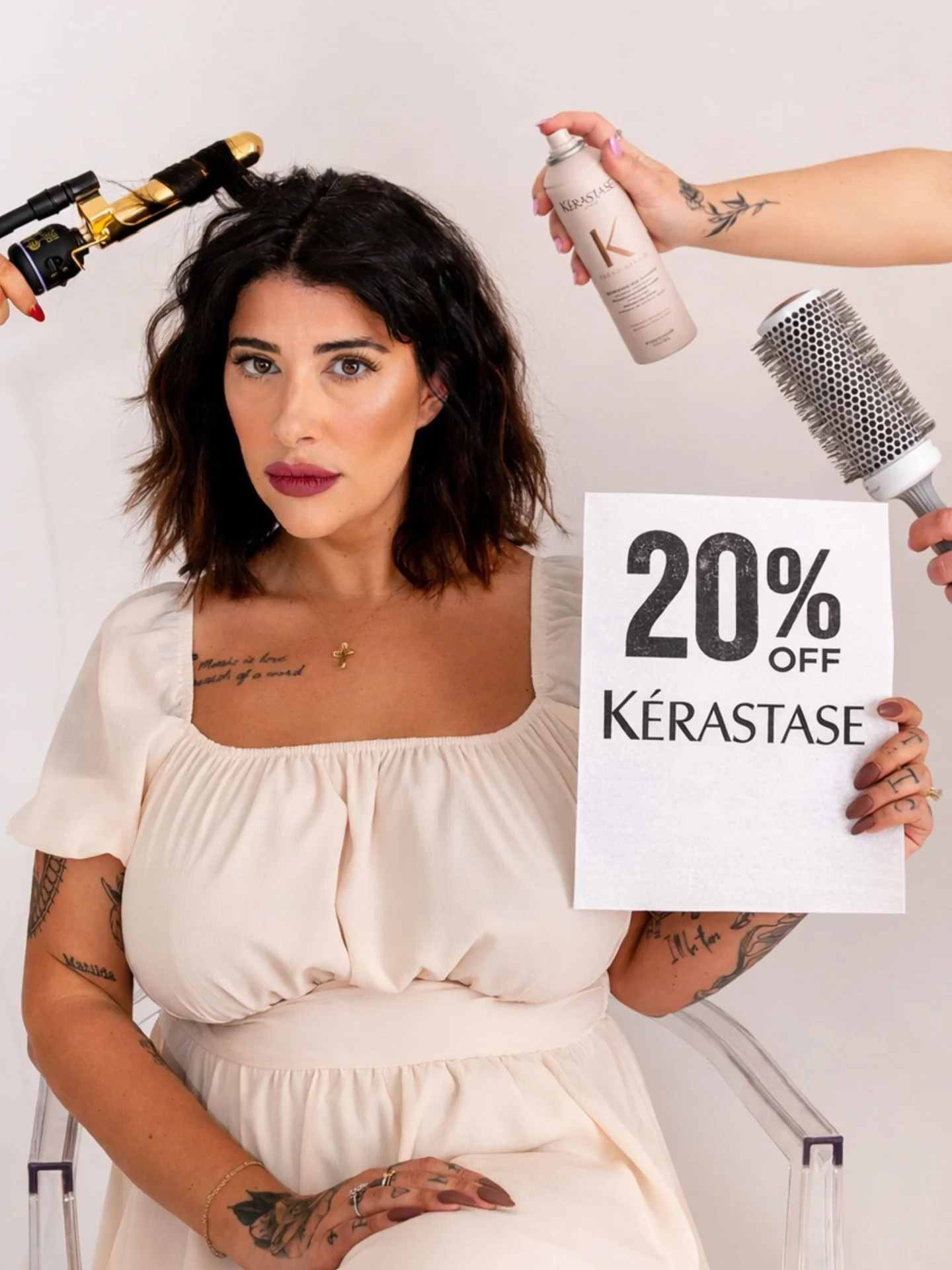 20% off K&eacute;rastase now through April ✨

This is truly a first&hellip; K&eacute;rastase has extended their annual Friends &amp; Family Sale to everyone. ￼

Now is the perfect time to restock your favorites or discover something new for your hair
