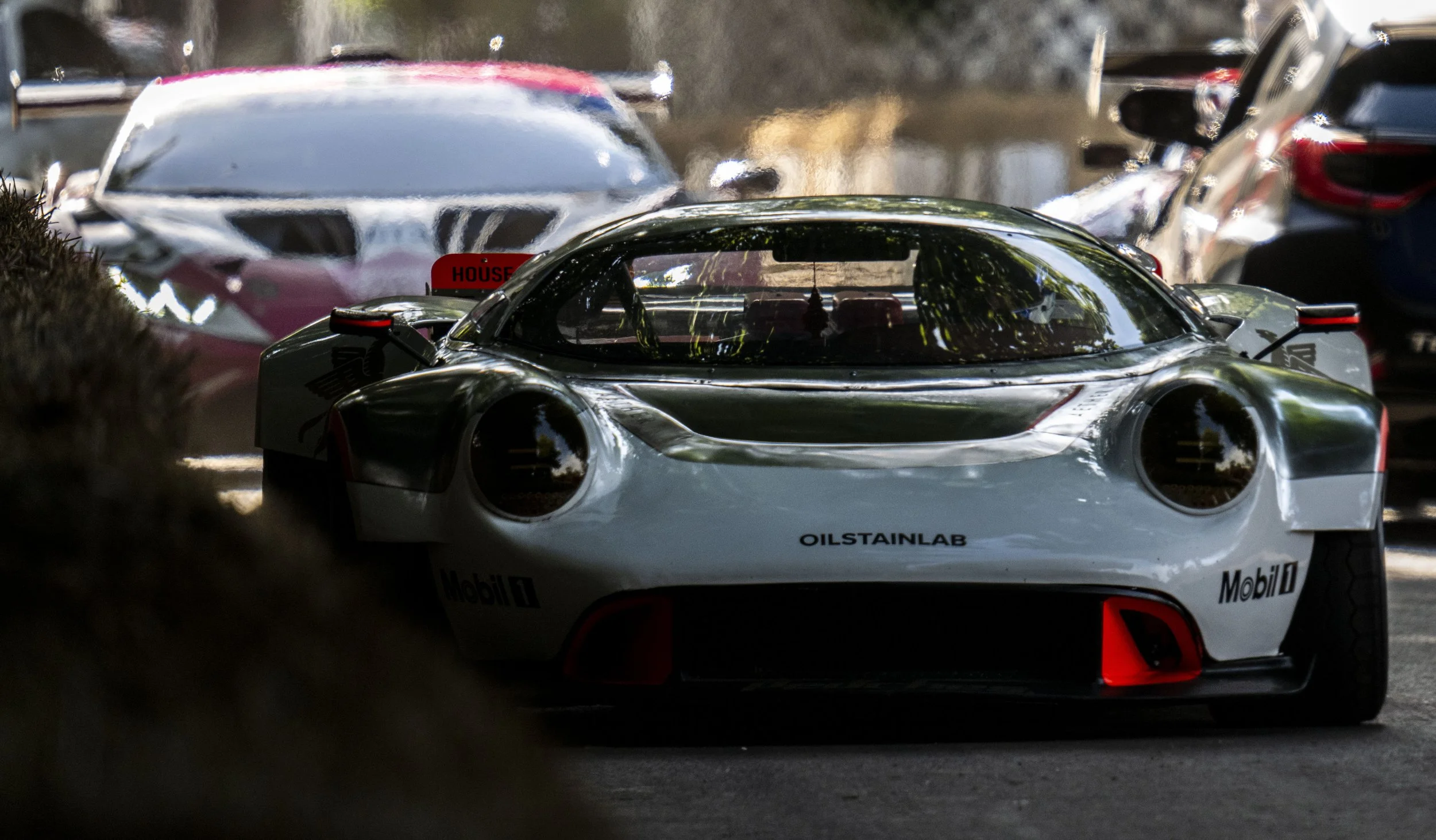 Goodwood Festival of Speed automotive Photography OILSTAINED