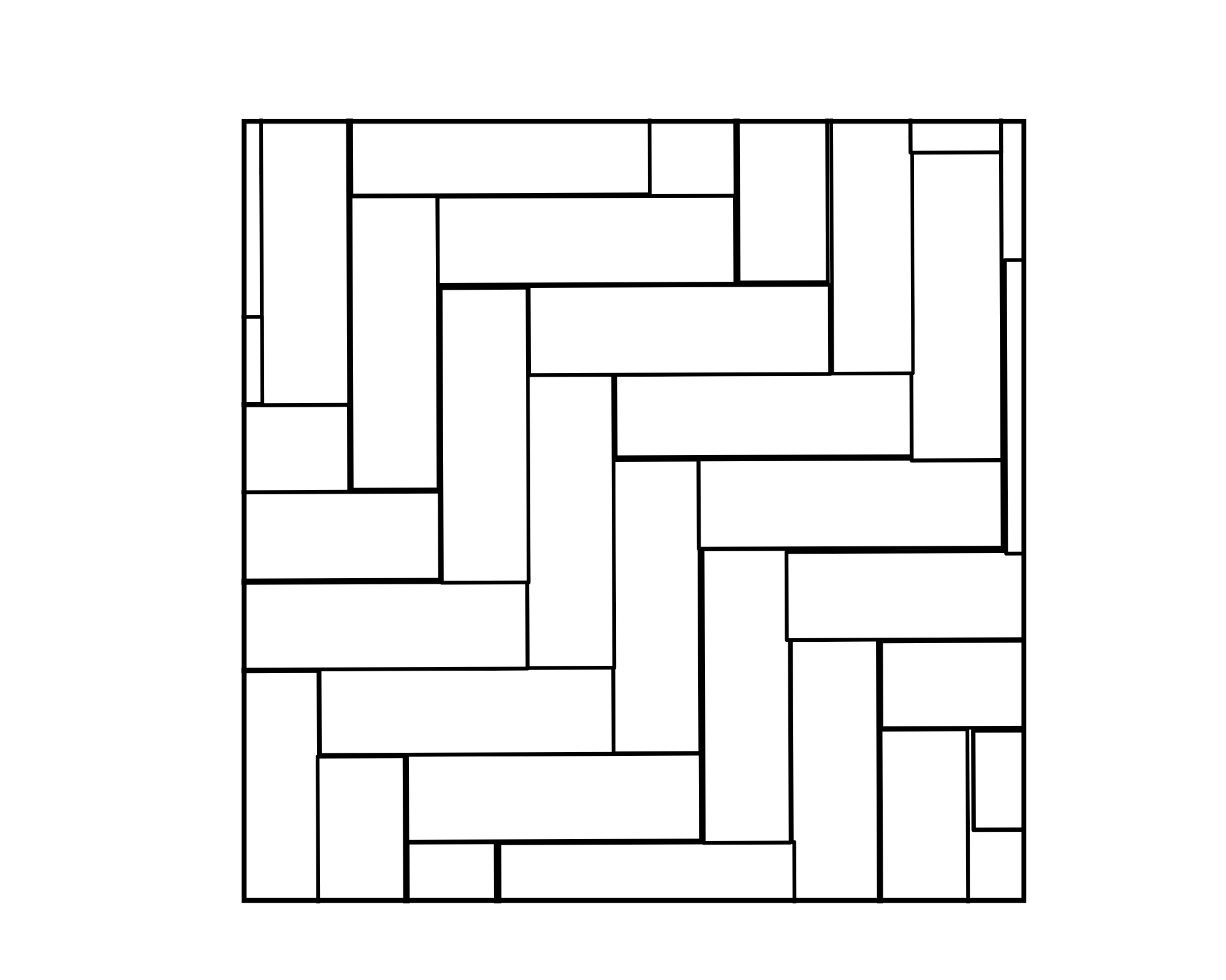 Diagonal Herringbone