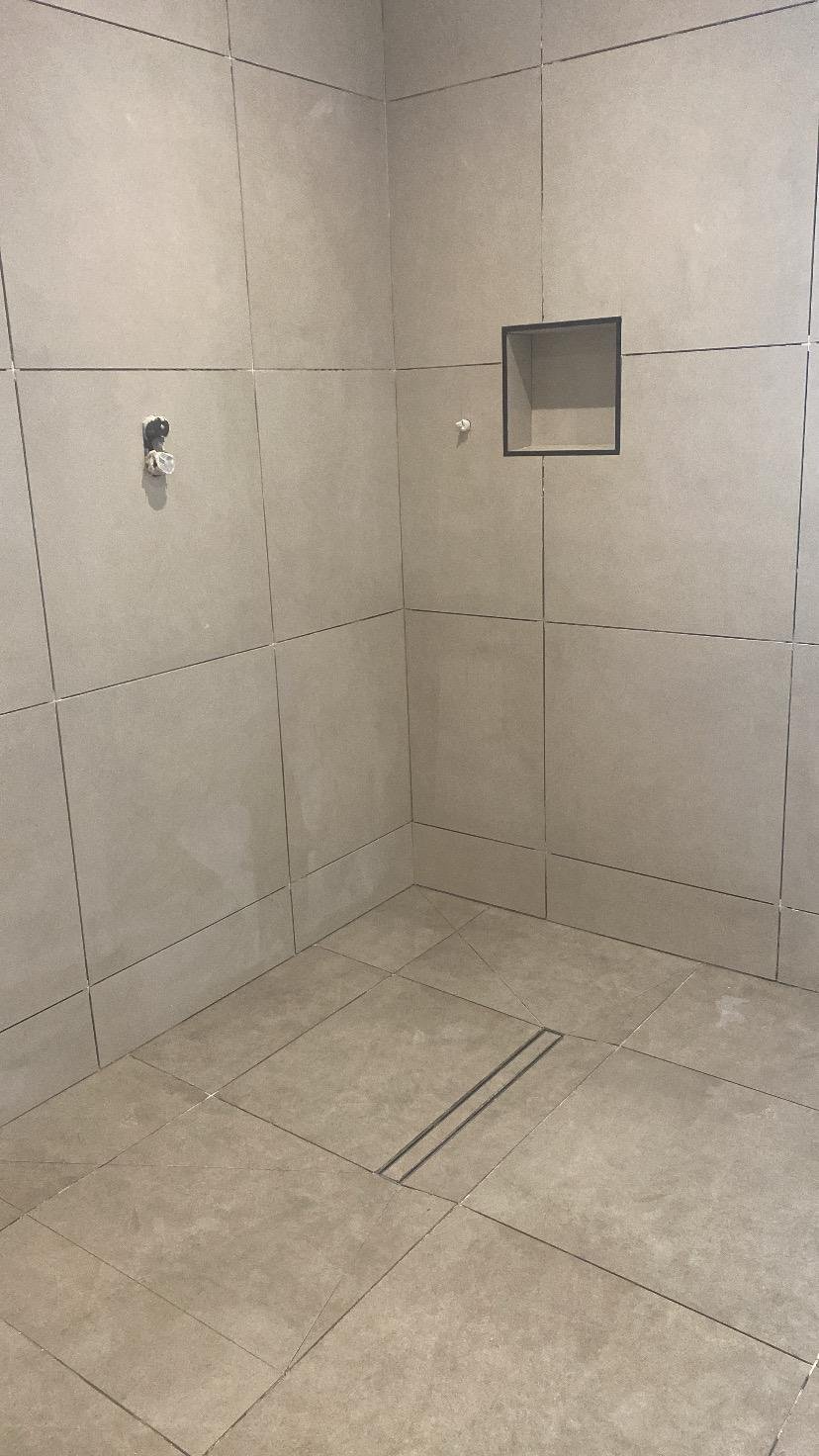 Shower Tiling With Wet Tray