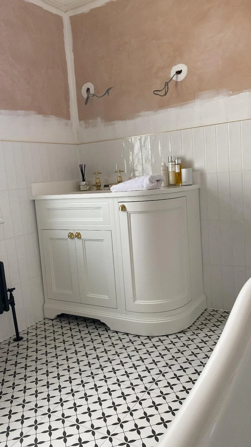 Patterned Floor Tiling