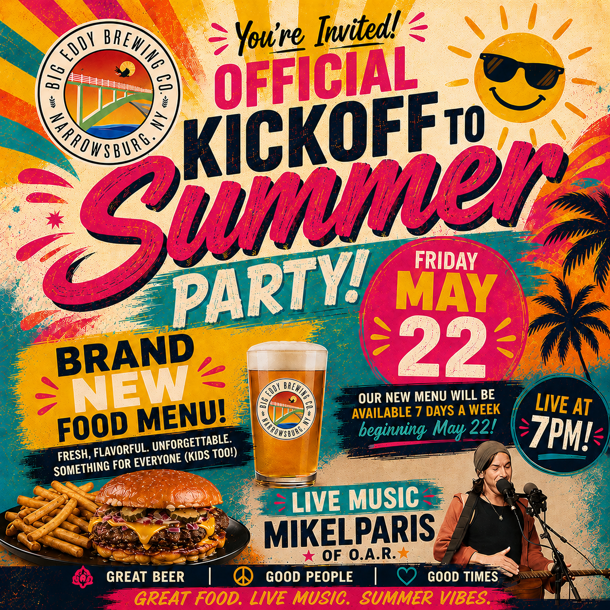 SUMMER KICK OFF PARTY!