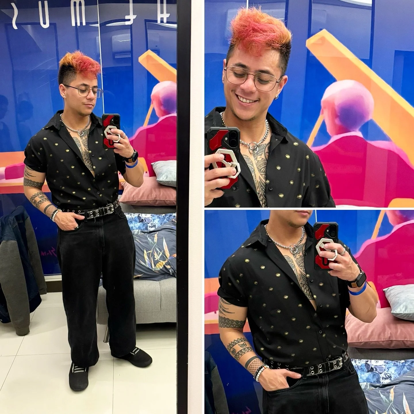 I still dont understand how fashion works, especially Gen Z silhouettes but I was feeling myself wearing this to a @bekenemenpod viewing party last month. Went to two while I was in Manila and have mad respect for how they handled the hella stretched
