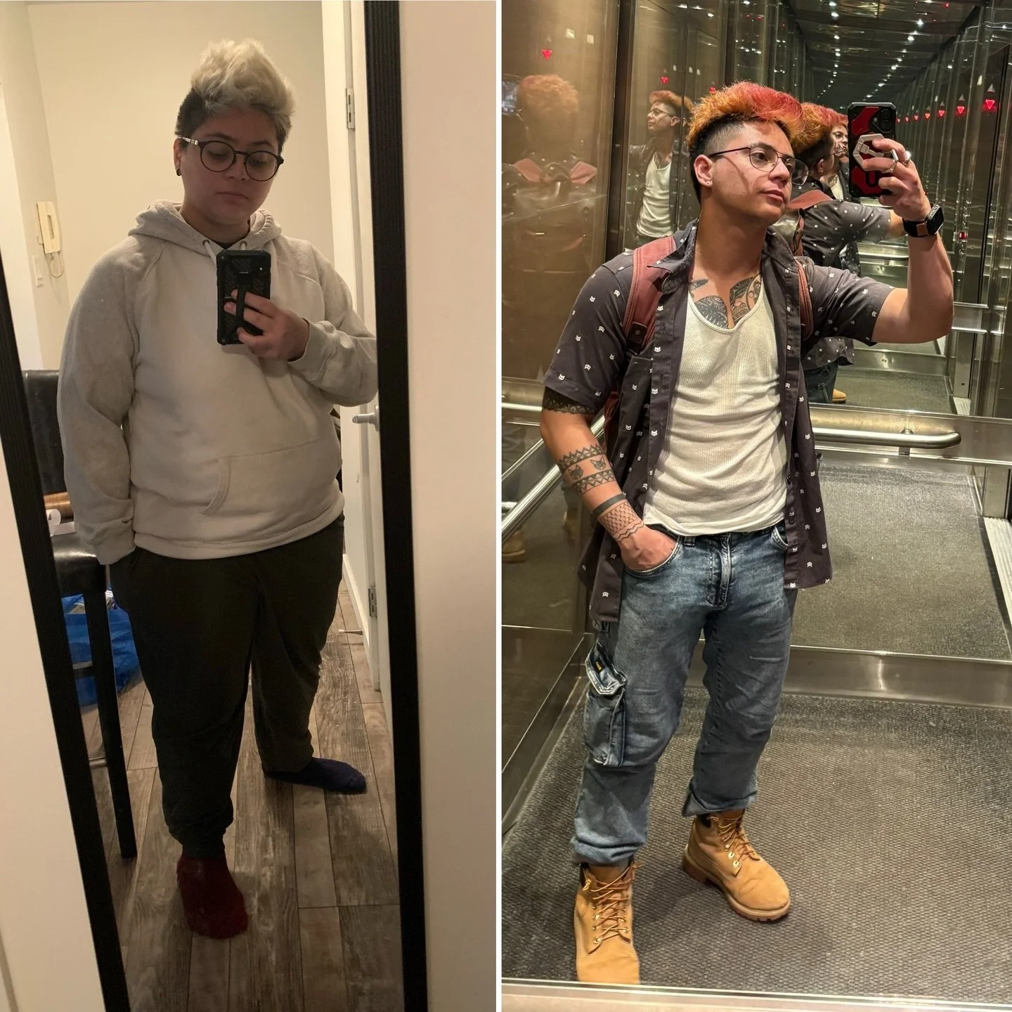 I still have days where I dont feel like I'm doing enough. There's still a voice in my head saying I need to workout more and push myself harder. It's the same voice that tries to scare me by highlighting insecurities like my hips or my stomach or my