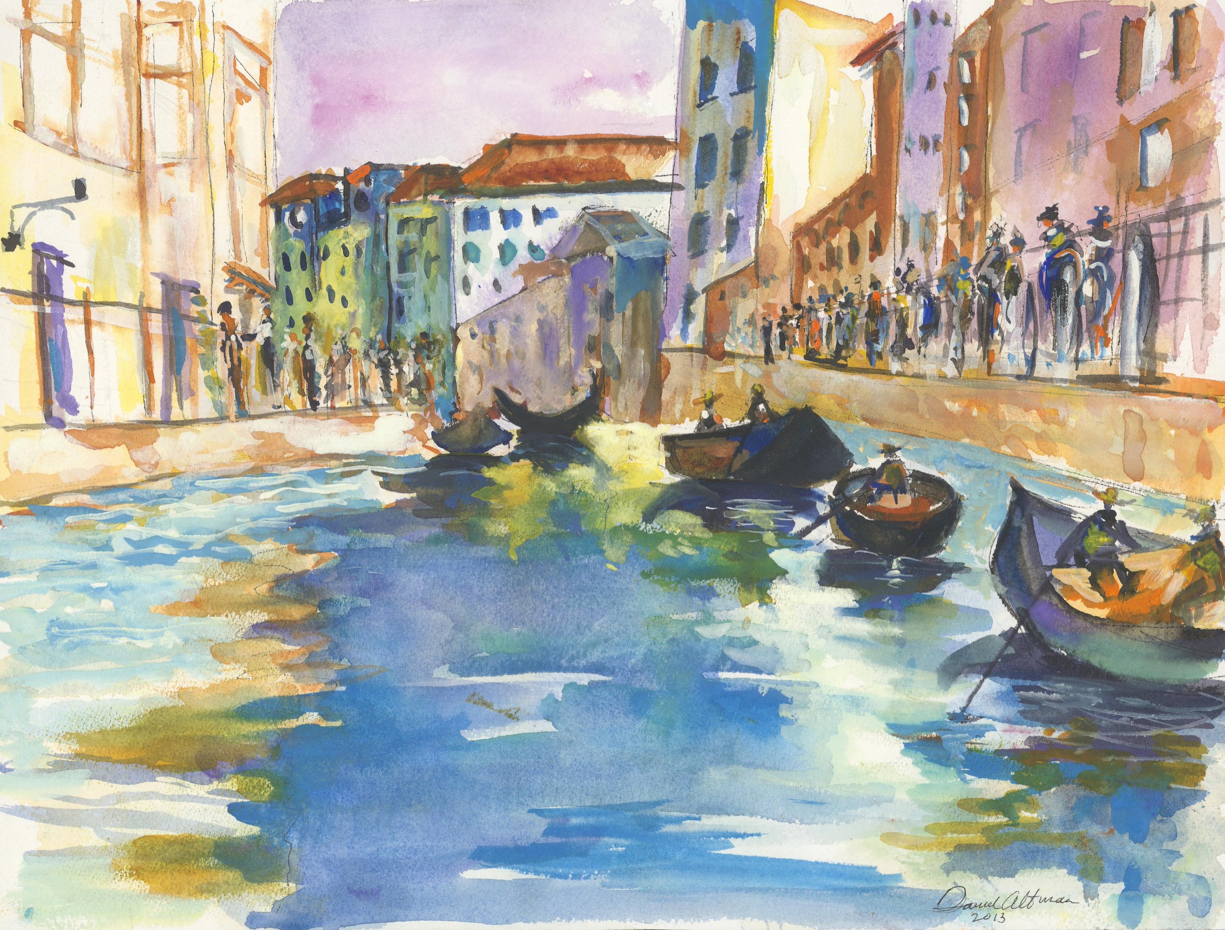 Venice Canal  available as a print