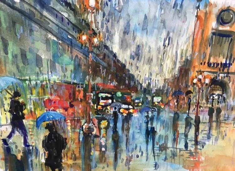 Midtown in the Rain 