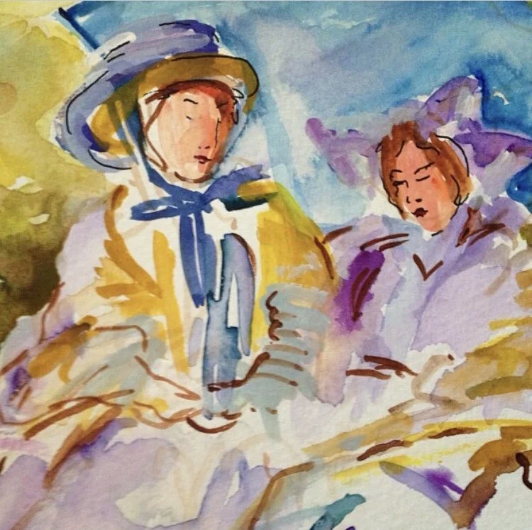 Impressionistic Ladies 