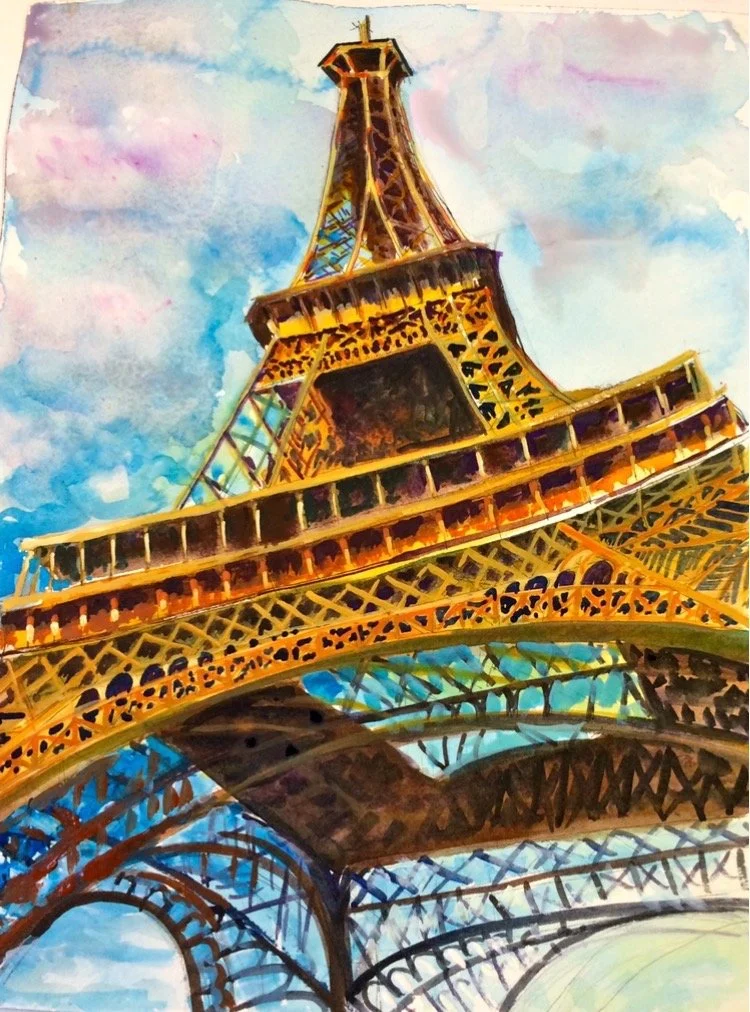 Eiffel Tower 
avail as print