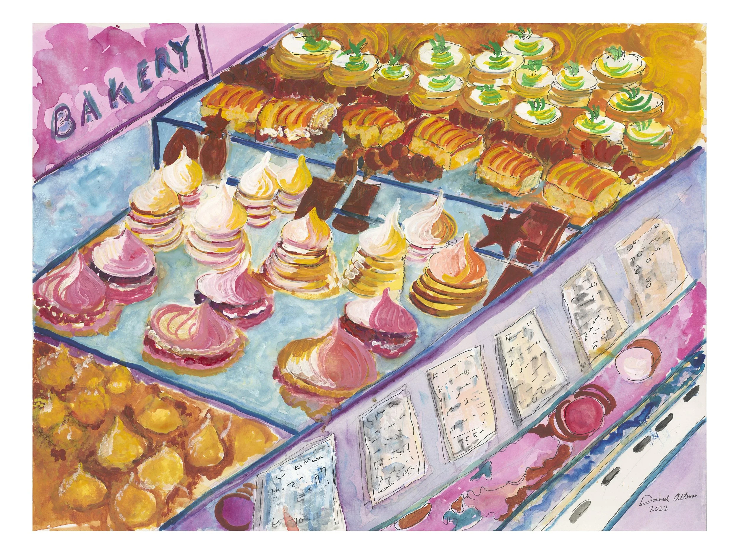 Dominique Ansel Pastries  available as a print