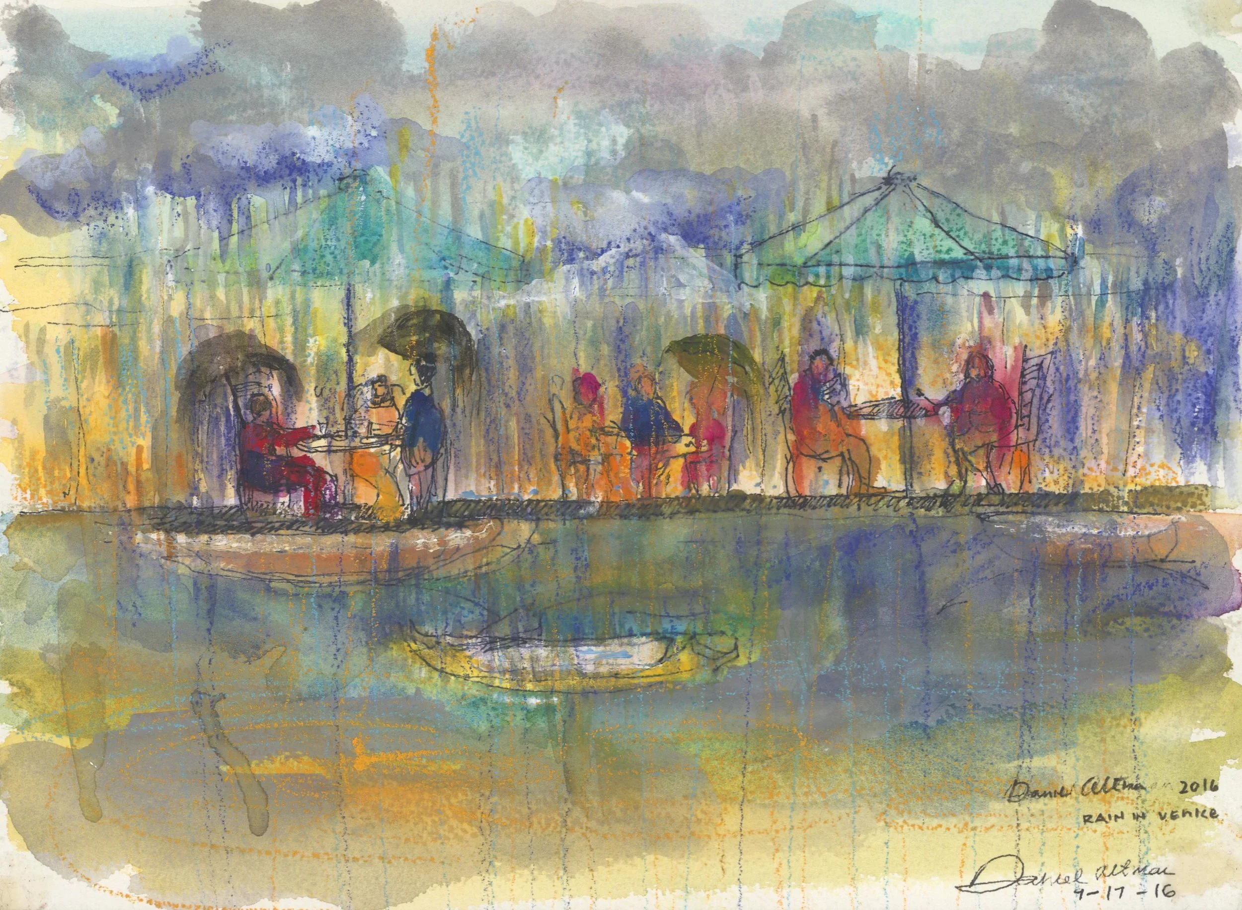 Venice in the Rain  available as a print