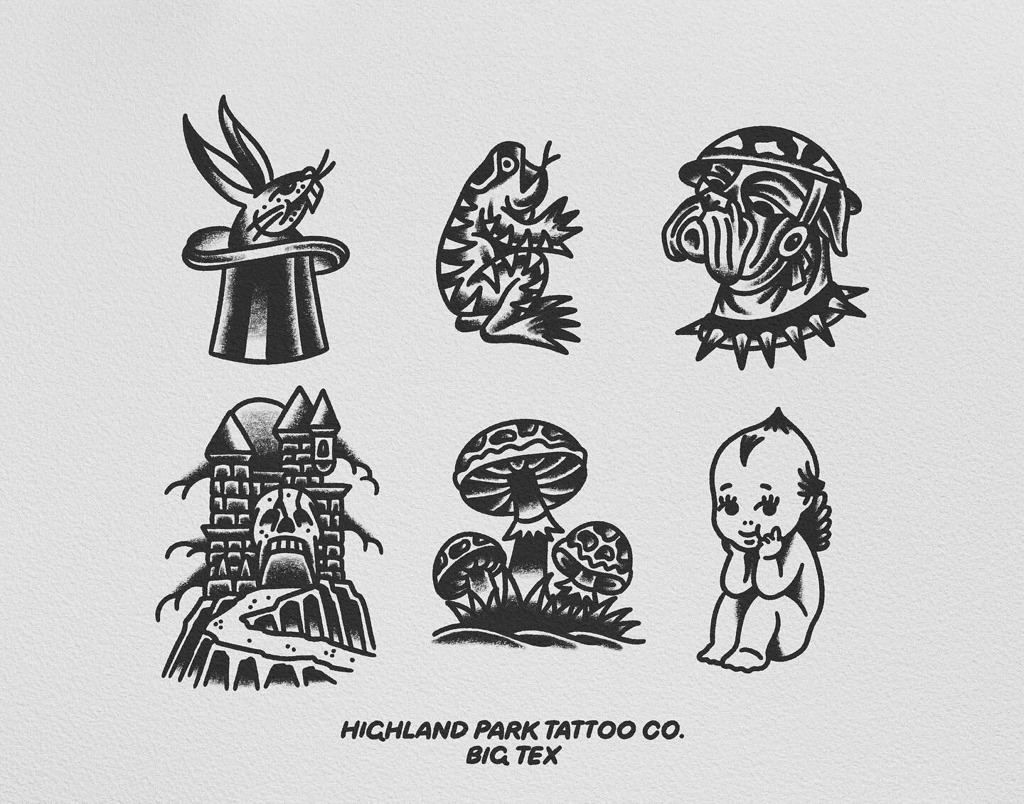 I have flash for days! Just come on down to @highlandparktattooco and take your pick!