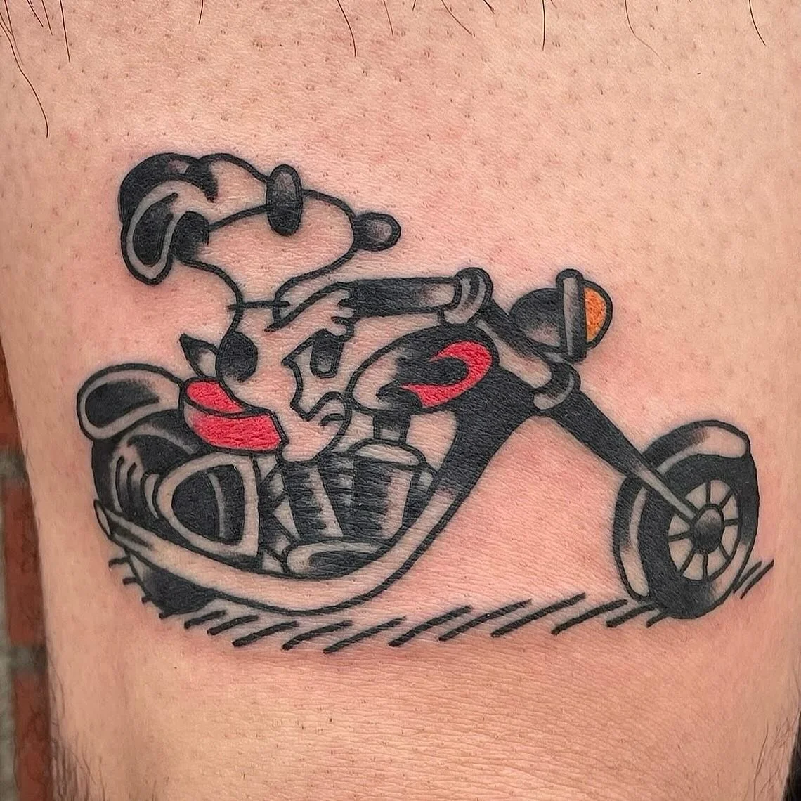 He&rsquo;s on the highway to Woodstock 🏍️