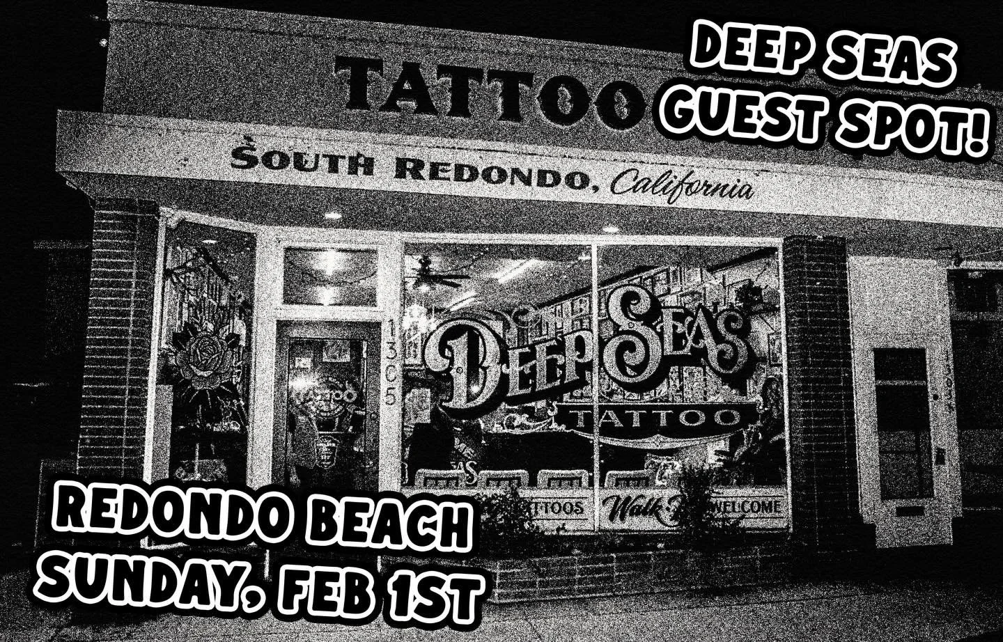 I&rsquo;ll be at @deepseastattoo this Sunday! HMU to get tatted!