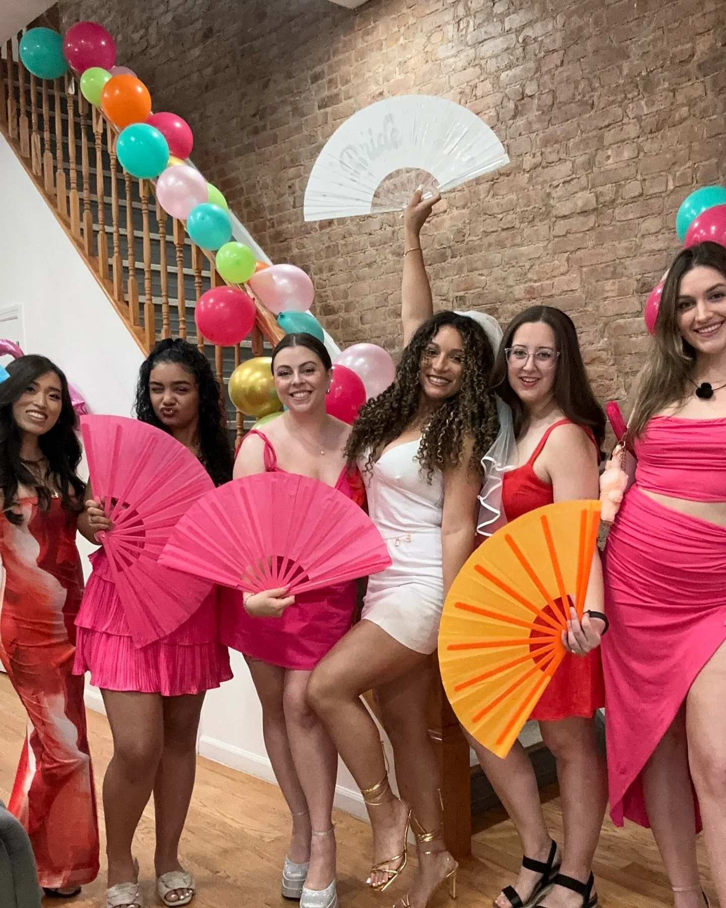 ITS GIVING BACHELORETTE!! 💖💋💍 
I am feeling so blessed, loved, and lucky to have these incredible women in my life and that we could all come together from across the country to dance our booties off on the dance floor and scream our voices away a