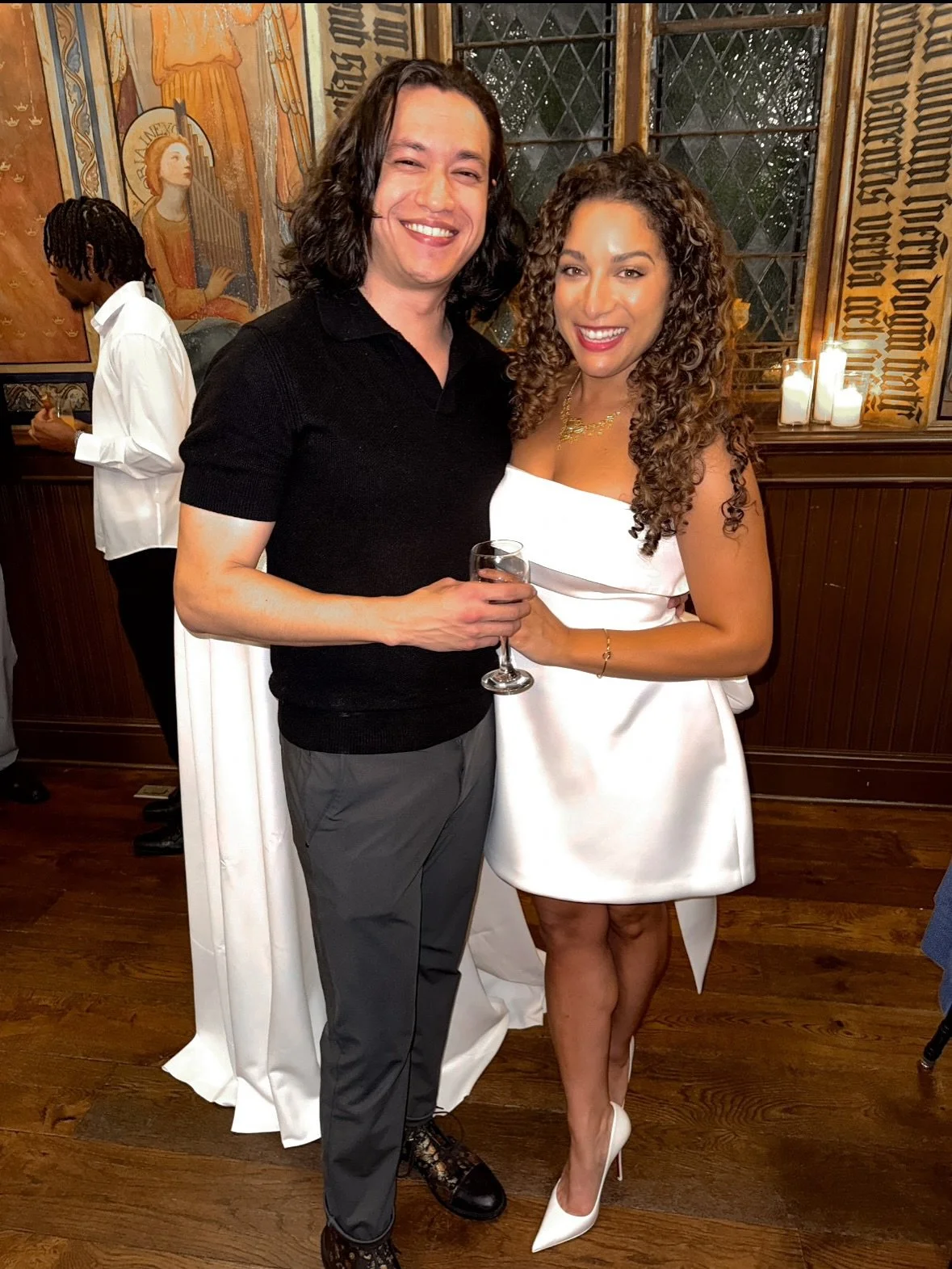 The night before we said “I Do.”
Andrew and I got MARRIED this past Saturday (AHHH! ππ₯³π)! On Friday we hosted a Welcome Party for our friends and family who were in town early. It was so special to get to have a little extra time with