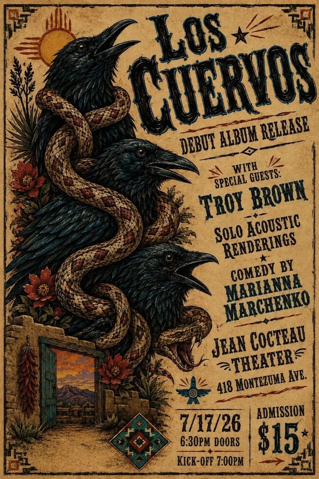 Los Cuervos Release Party