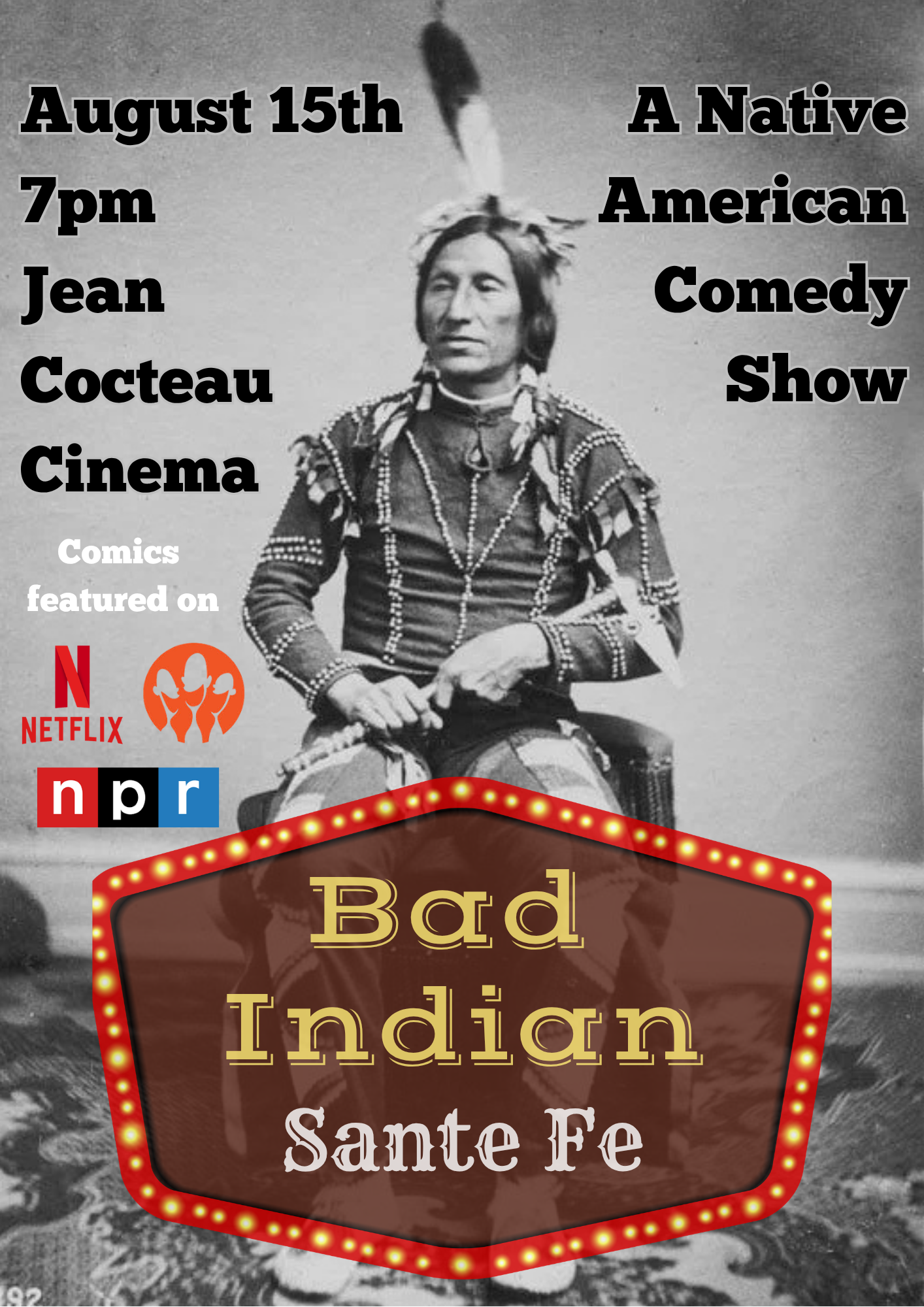 Bad Indian Comedy Show 8/15/26
