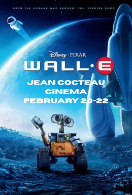 Wall.E waving from the planet surface