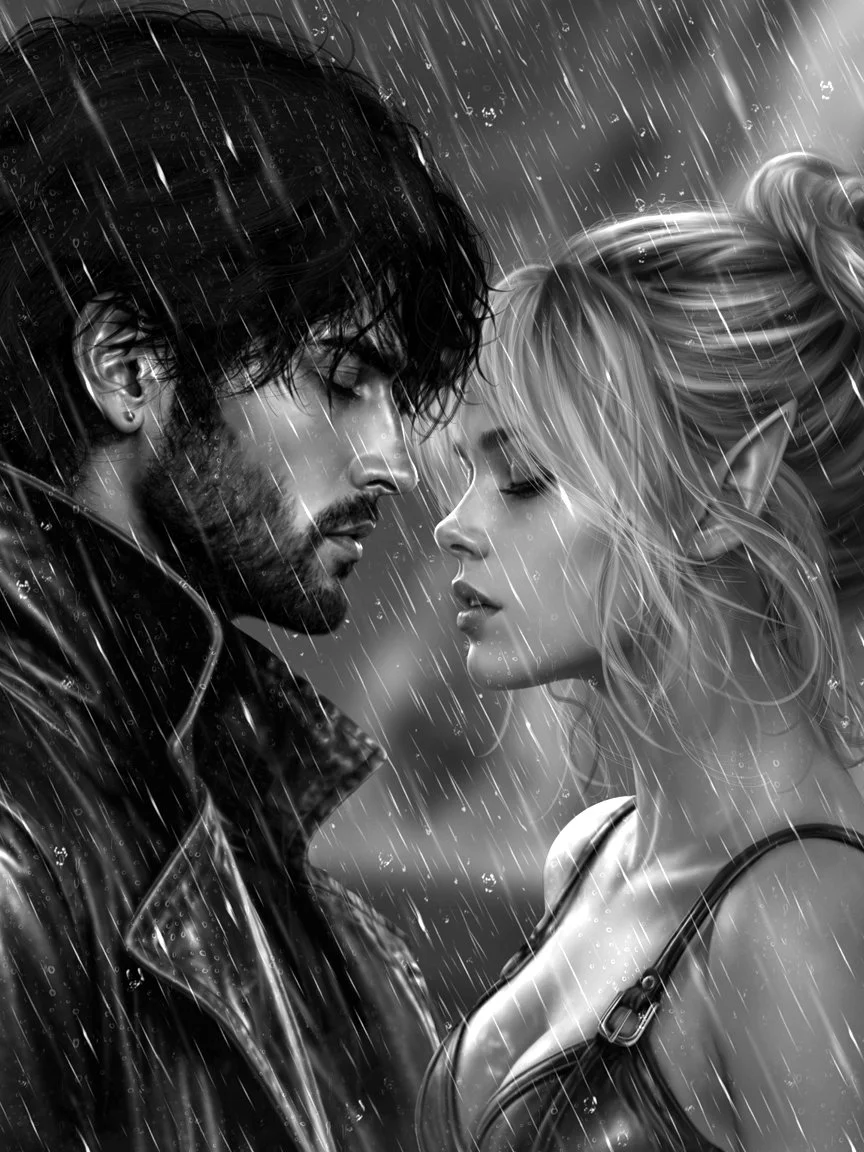 Now and Always Hook and Tink CU B&W.jpg