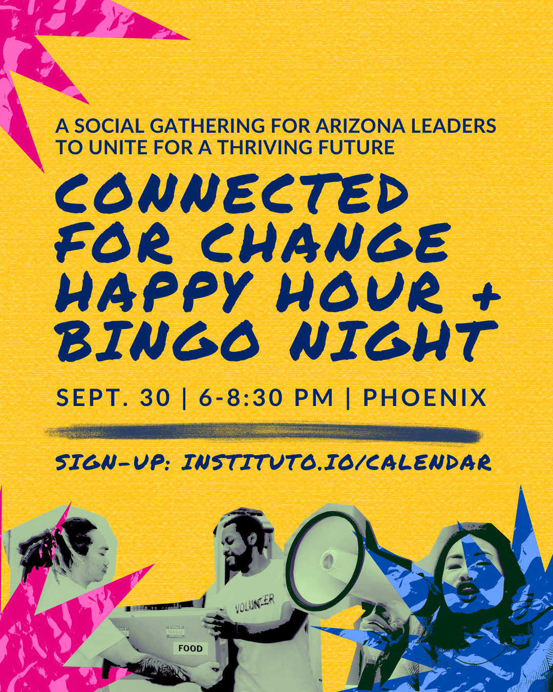 Connected for Change Happy Hour + Bingo Night