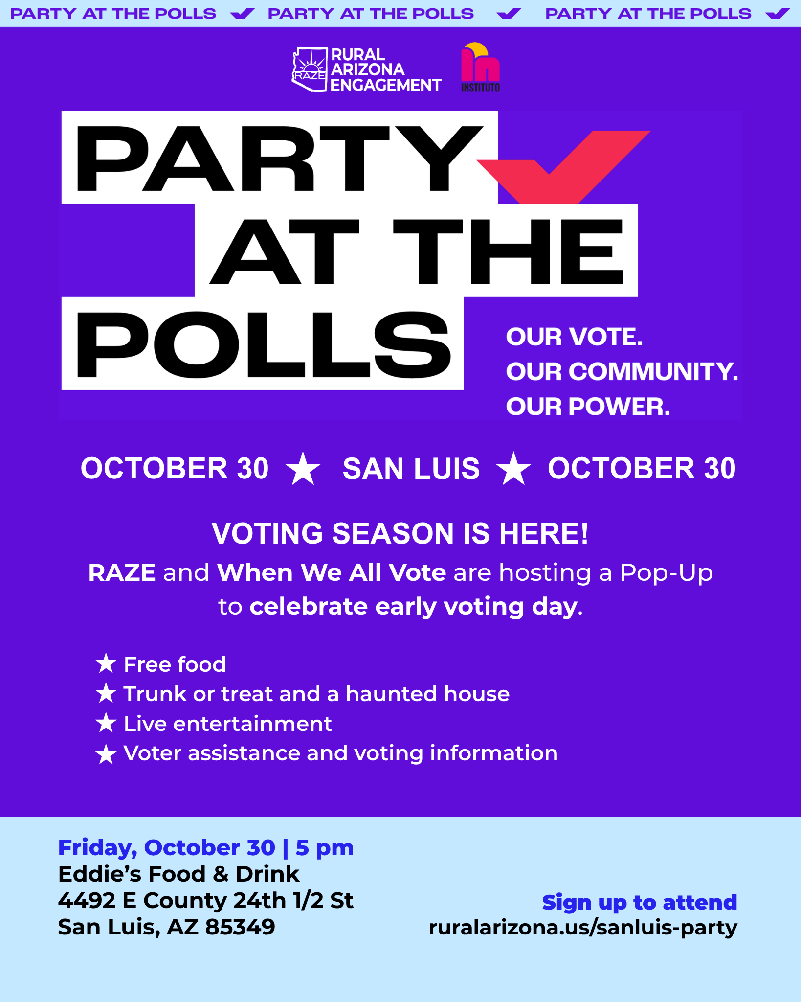 Party at the Polls