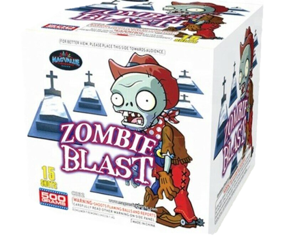 15 Shots Zombie Blast 500-gram cake