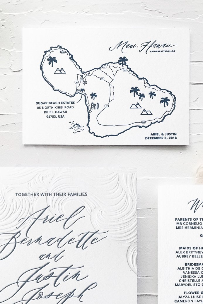 maui hawaii wedding invitations custom letterpress-6.jpg