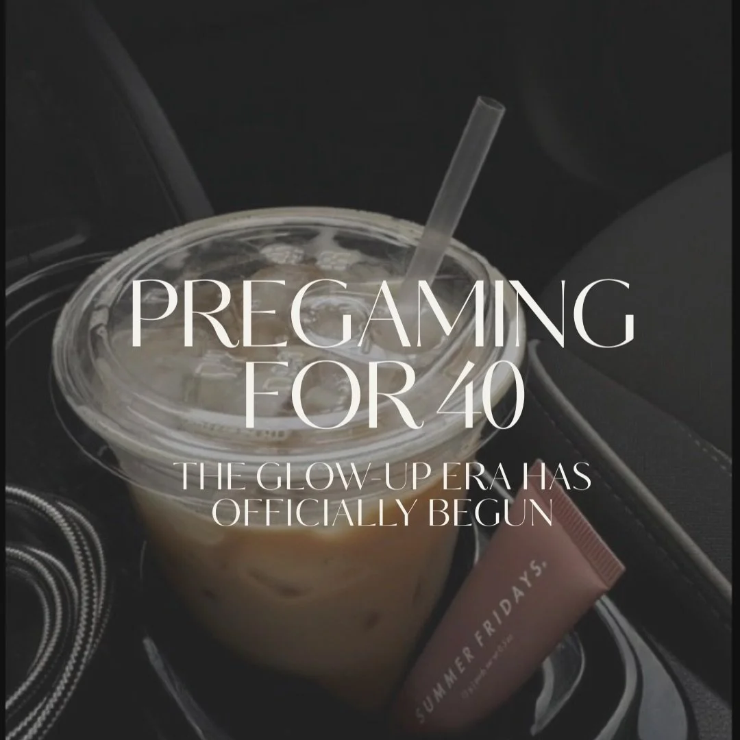 If I&rsquo;m going into my 40s, I&rsquo;m going in glowy, hydrated, and slightly delusional&hellip; just like God intended 😇
&bull;&bull;
Okay, friends&hellip; the soft launch is live. A day late but hey&hellip;habits take time right!? This is your 