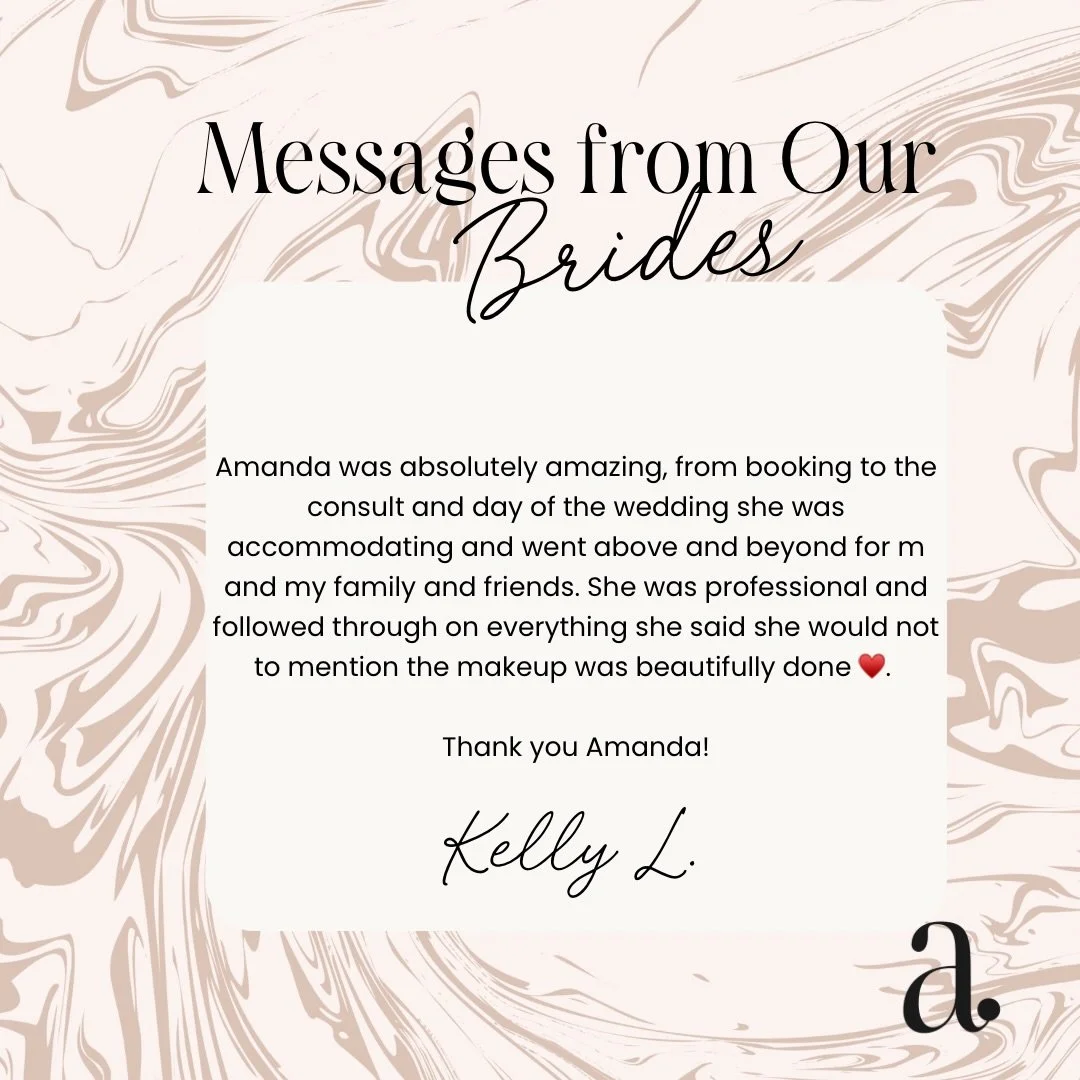 POV: your bridal makeup artist feels like your calmest friend on the most chaotic morning of your life 🤍
&bull;&bull;
Getting messages like this from my brides will never not make me have all the feels 🥹
&bull;&bull;
&bull;&bull;
My goal is never j