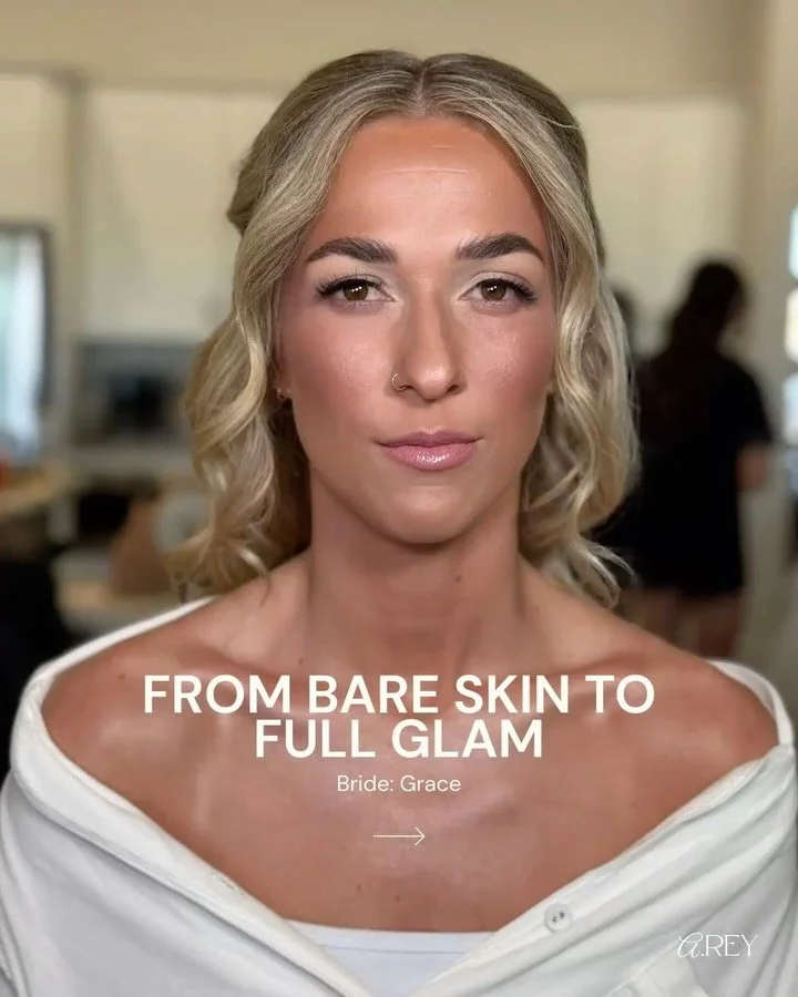 From bare skin, to full bridal glam 💍. Your skin but better!! Come along for a bridal glam sess
&bull;&bull;
&bull;&bull;
This could literally be you!! Link in bio to inquire 🤍
&bull;&bull;
&bull;&bull;
&bull;&bull;
Hair | @desertbridalcompany @nat