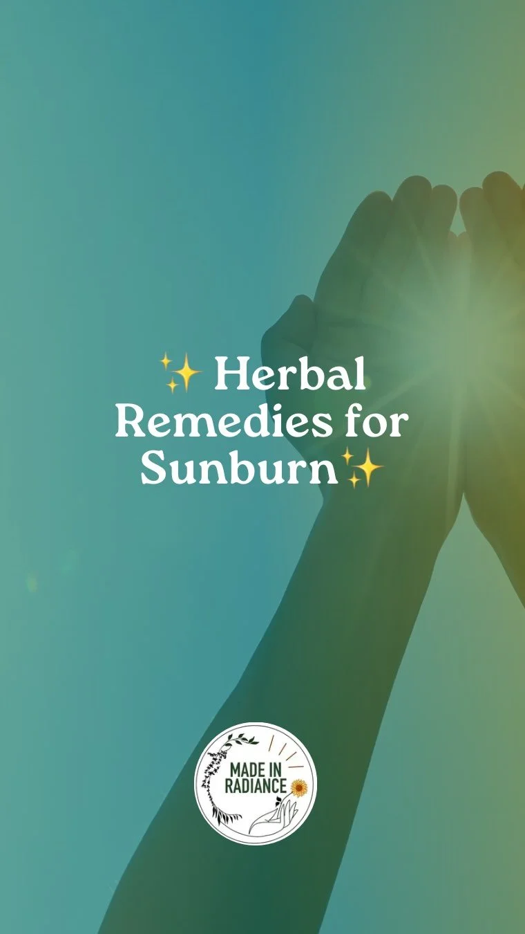Summer is here! And I’ve been getting a lot of questions about sunburn and natural remedies, here’s my take on it >>>
Save and share if this resonates🙏🏾✨
Take care of your skin ✨✨
#HerbalRemedies #NaturalSkincare #PlantMedi