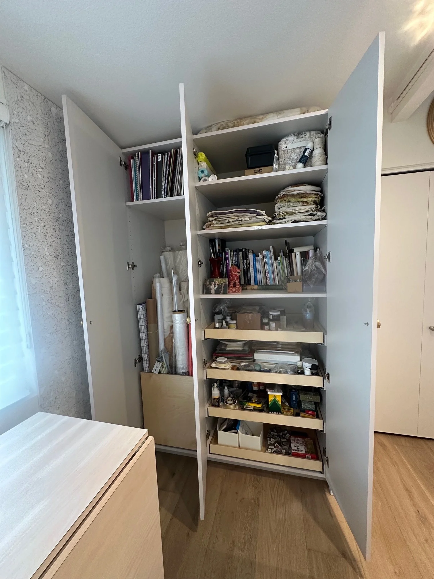 Built-in cabinets