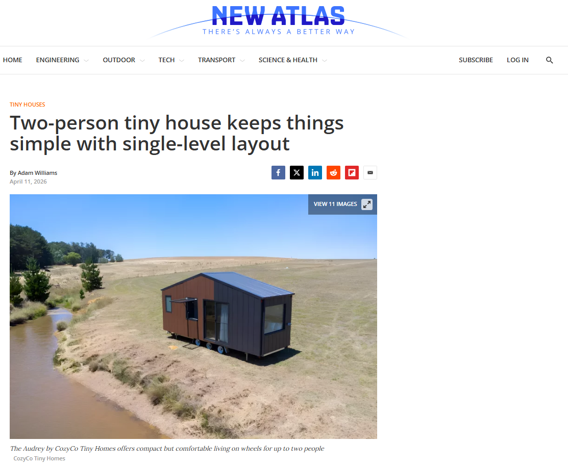 Audrey “Air BNB” Tiny Home Design